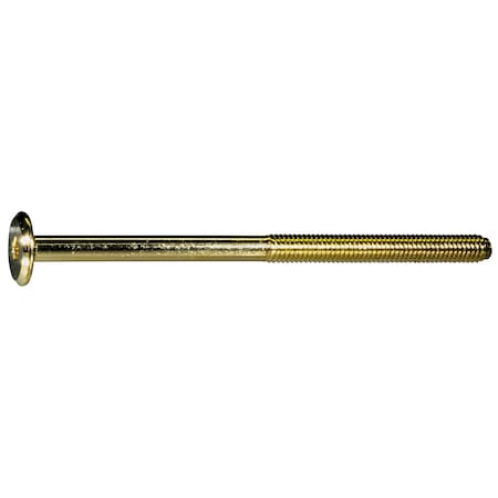 Midwest Fastener Binding Screw, 1.00mm (Coarse), Steel, Brass, 3 PK 933714
